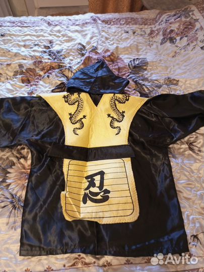 Новогодний костюм (пират, ниндзя, гусар)