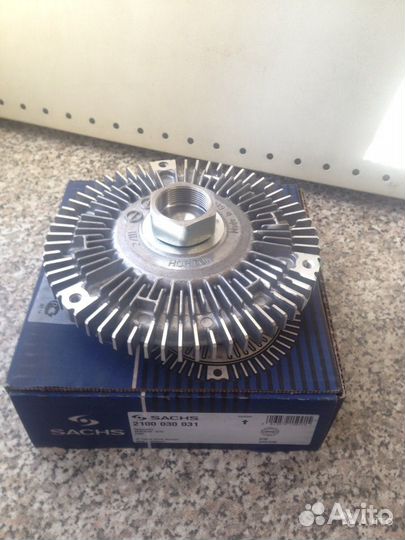 Вискомуфта вентилятора Мерседес ом 604