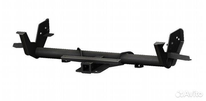 Силовой бампер задний Митсубиси белый