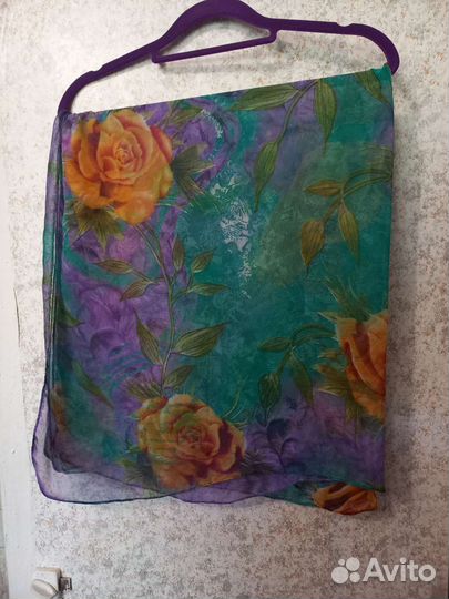 Шарфики из шифона, пакетом 7 шт