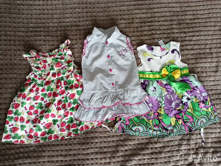Вещи пакетом на девочку 1 год