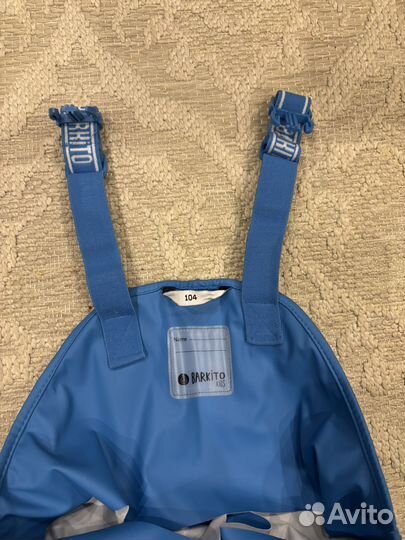 Штаны непромокаемые полукомбинезон 104