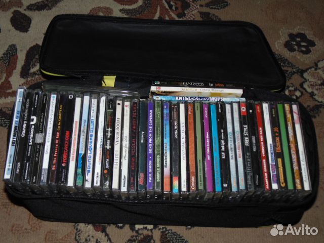 Cd диски с музыкой 50шт
