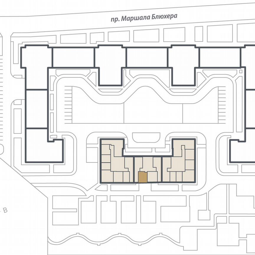 1-к. квартира, 39,1 м², 5/16 эт.