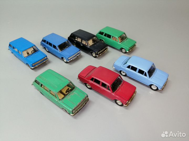 Ваз 2101 и 2102 1:43 модели СССР