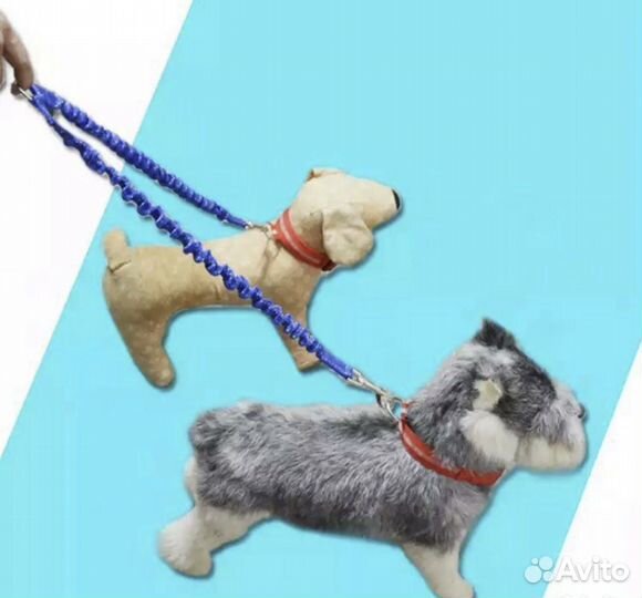 Поводок для двух собак
