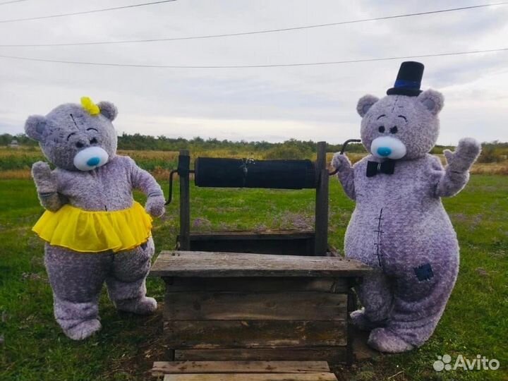 Ростовые куклы Мишка Тедди Праздник Поздравление