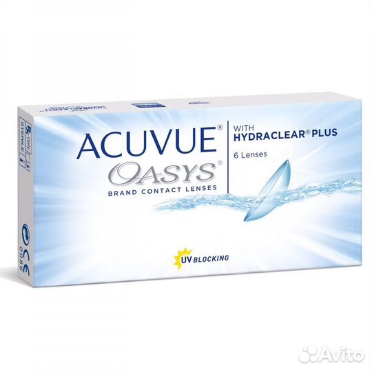 Линзы acuvue oasys двухнедельные