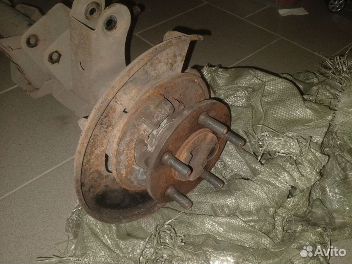 Задний мост kyron 4.55