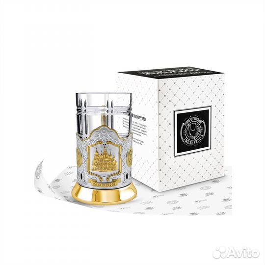 Набор для чая Храм спасанакрови никел с чп