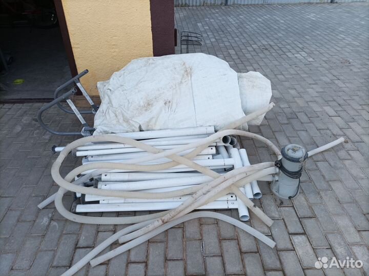 Каркасный бассейн бу