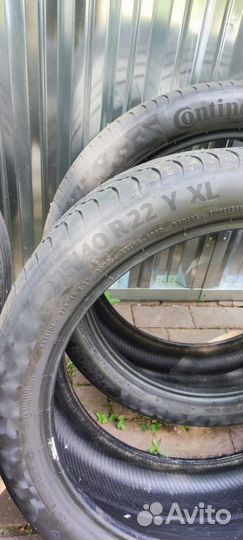 Continental PremiumContact 6 SSR 275/40 R22 и 315/35 R22 111Y