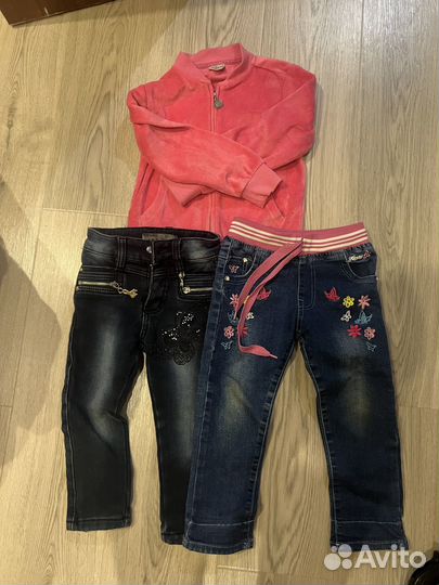 Детские вещи на девочку пакетом 68 86 92 116