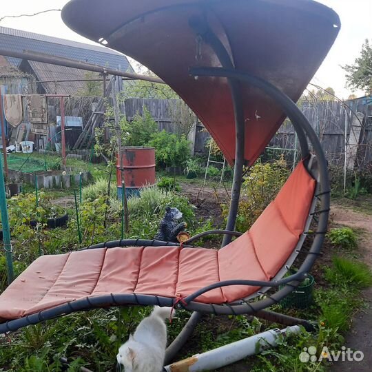 Садовые качели гамак