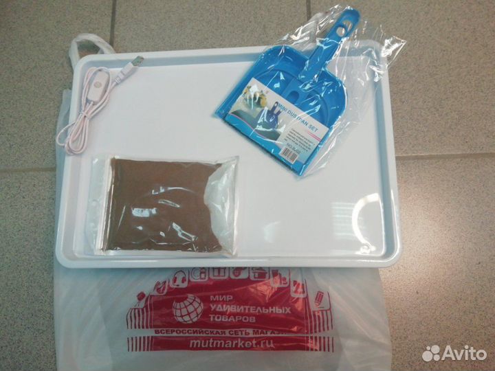 Стол для песка с подсветкой голубой