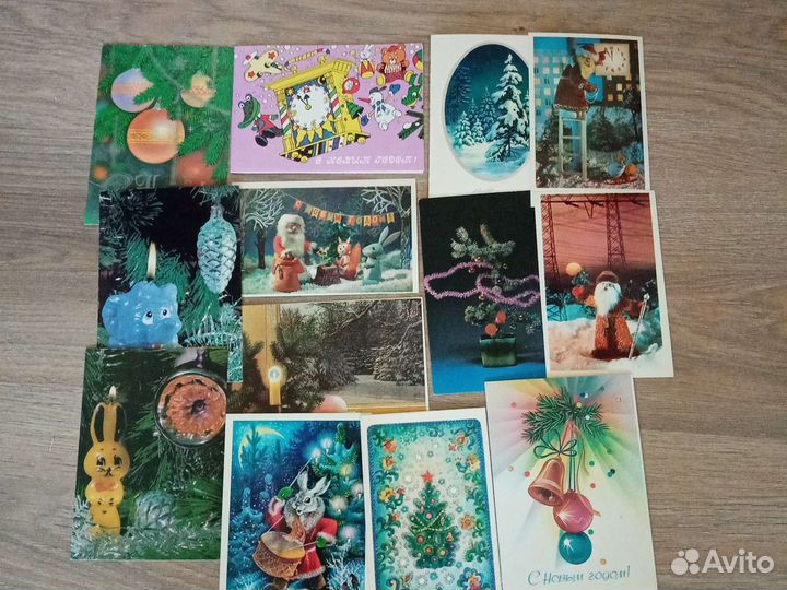 Открытки с новым годом времен СССР