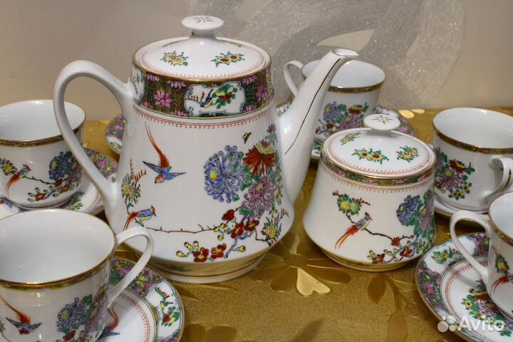 Чайный китайский сервиз новый
