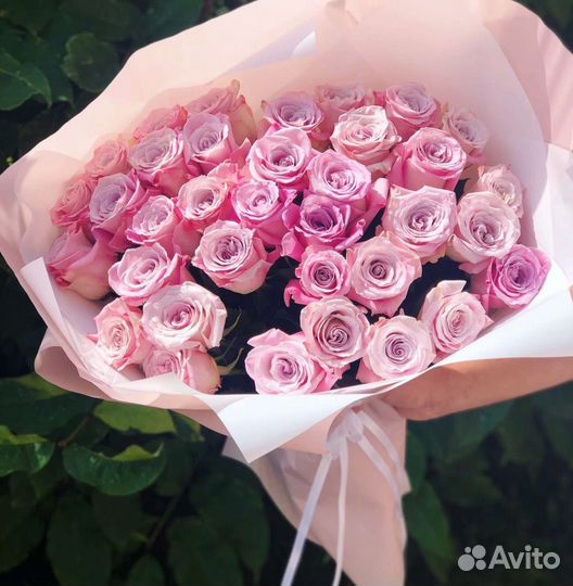 Цветы розы букет