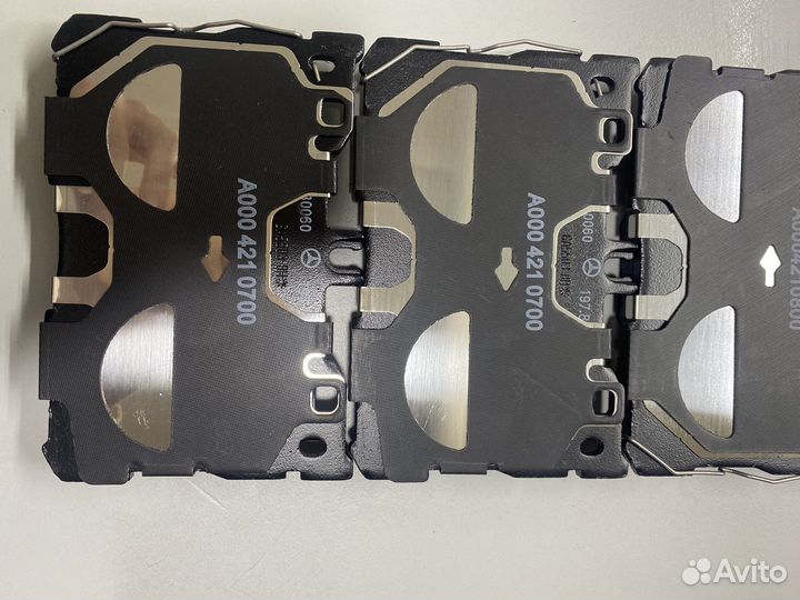 Тормозные колодки mercedes