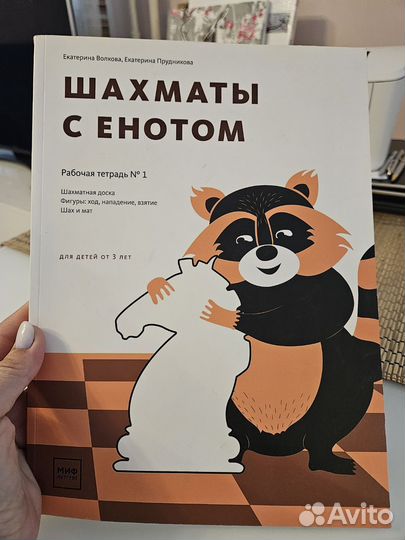 Бронь Шахматы с енотом. Рабочая тетрадь #1
