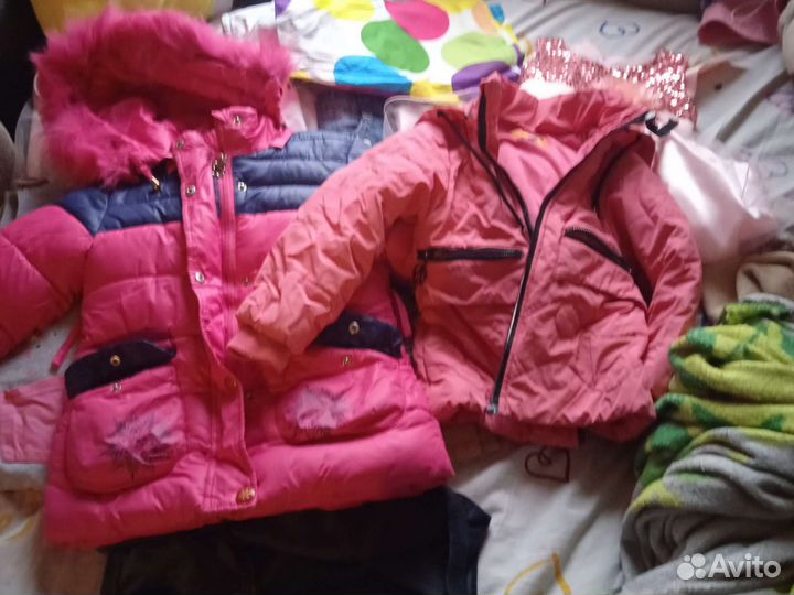 Детские вещи пакетом для девочки 110 116