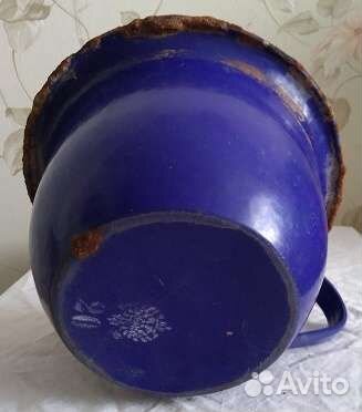 Горшок эмалированный начала 20 века