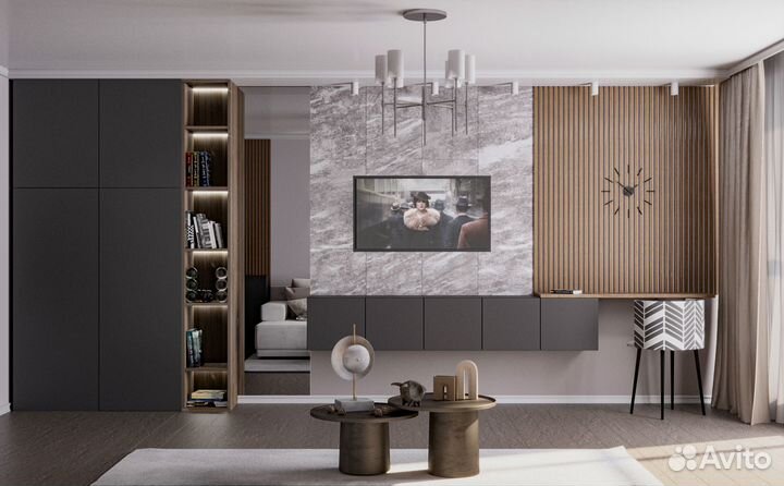 3d визуализация интерьера