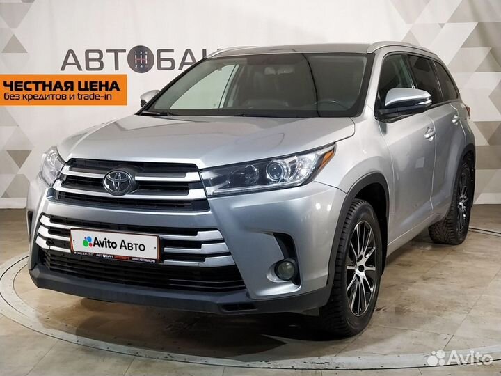 Toyota Highlander 3.5 AT, 2019, 313 781 км