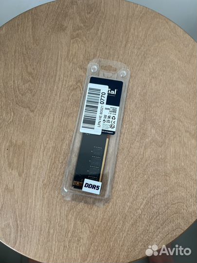 Crucial DDR5 Dimm 32gb 4800 MHz