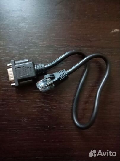 Rj-45 RS232 male папа 40cm serial db9 9pin