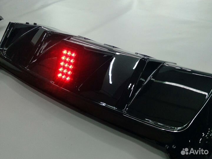 Диффузор BMW m5 F10 с ребрами