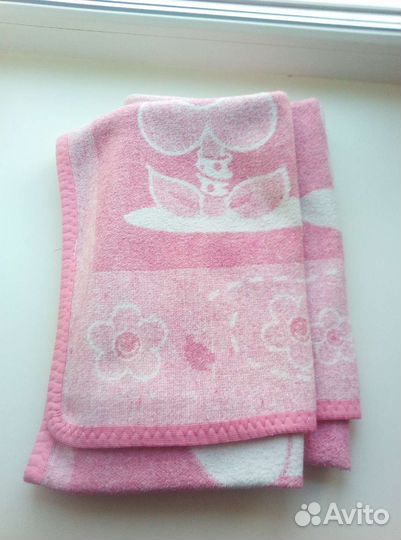 Одеяло байковое детское 140х90