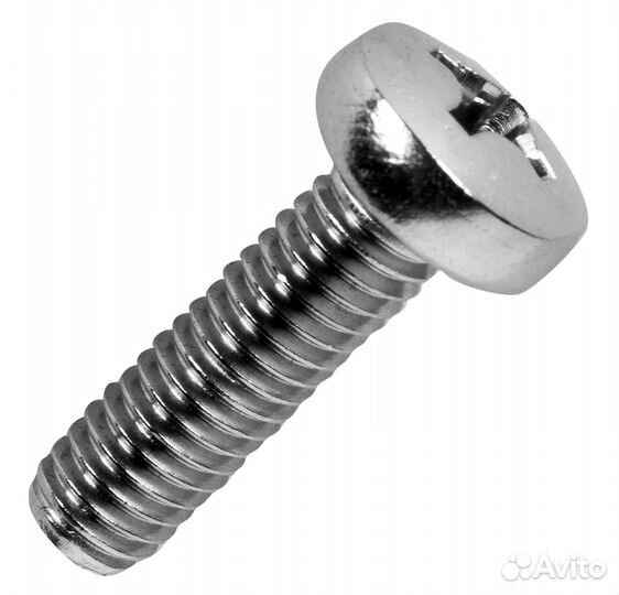 Винт с полукруглой головкой DIN 7985 6x20 мм, 6 шт