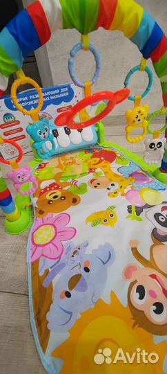Развивающий коврик для новорожденных