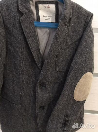 Твидовый пиджак zara