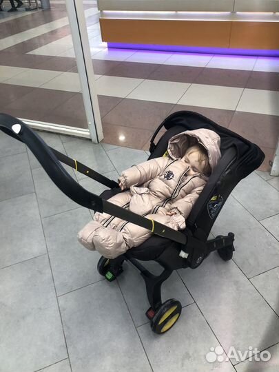 Коляска автолюлька на колесах 4 в 1