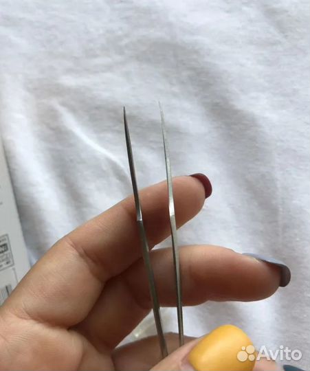 Пинцет для наращивания ресниц