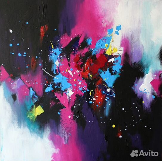 Картина акрилом 