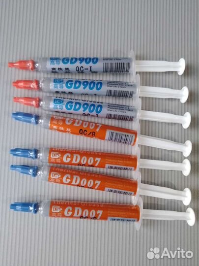 Термопаста GD900, GD007, 3г