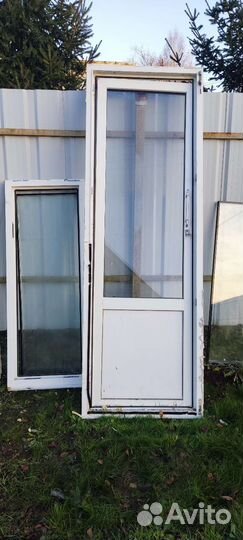 Пластиковые окна и балконная дверь