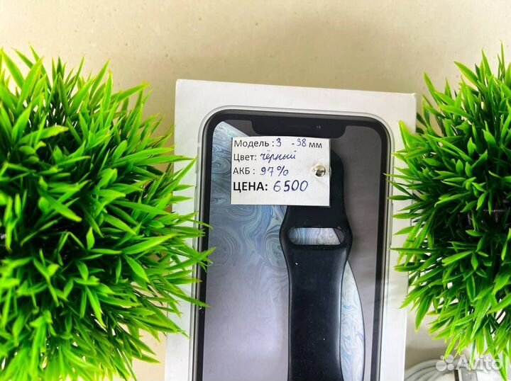 Часы apple watch 3 38 mm акб 97