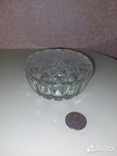 Пепельница СССР с крышкой