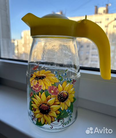 Кувшин стекло, 1.5 л