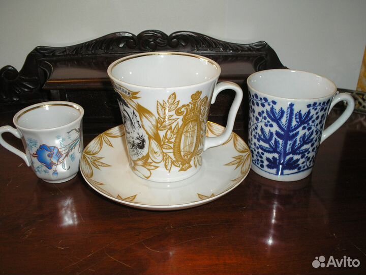 Чайные пары лфз и др. Фарфор