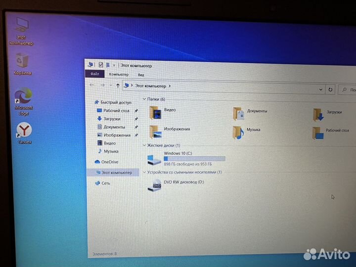 Dell Inspiron 15, i3, 8гб озу, 1тб SSD