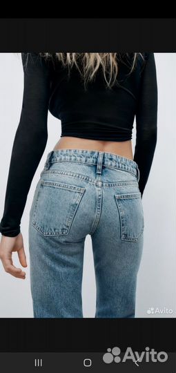 Джинсы zara