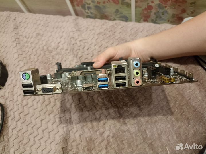 Материнская плата MSI h310m