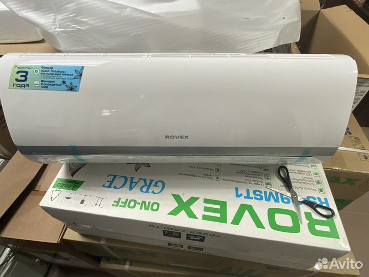 Сплит-системы Rovex новые и б/у, монтаж, сервис