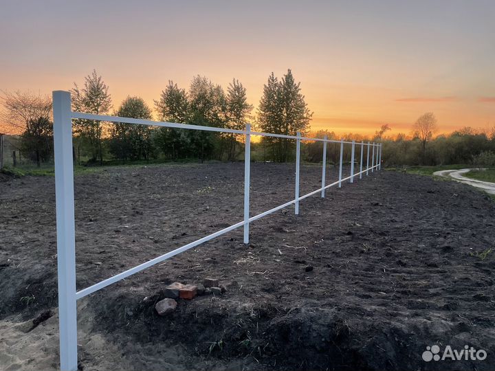 Установка заборов