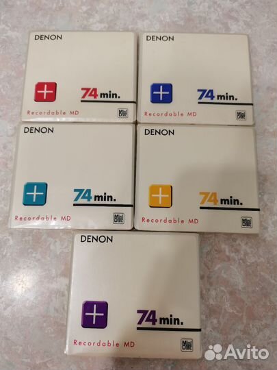 Мини диски Denon в коллекцию